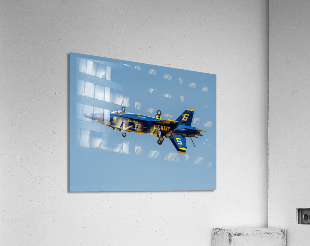 US Navy Blue Angels - Farvel Formation Acrylic Print