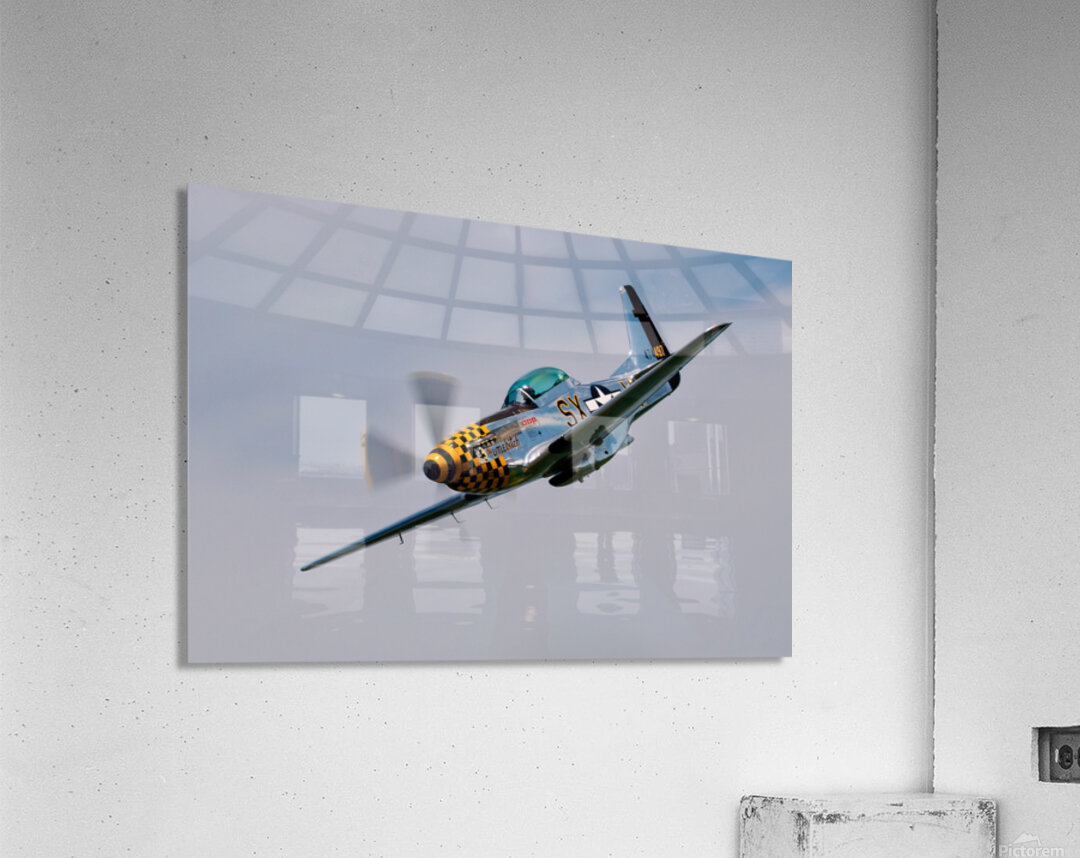 P-51 Mustang - Little Witch Acrylic Print