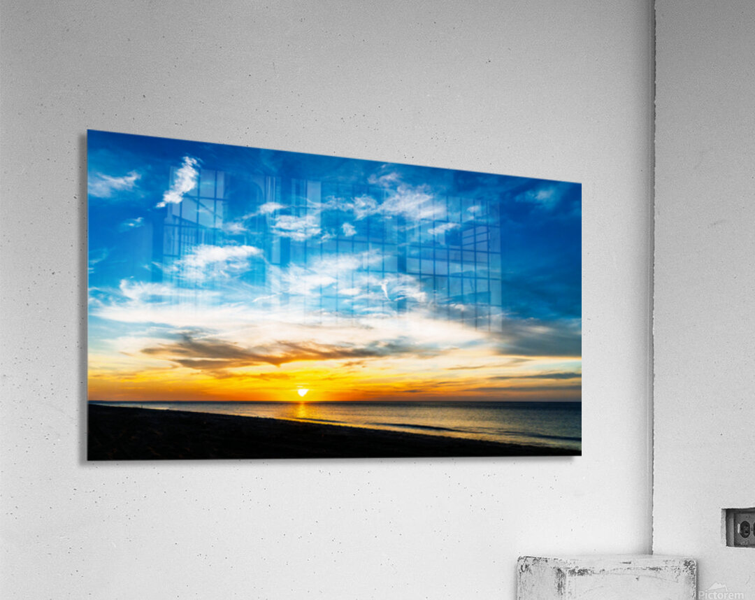 Sunset over Cape Cod Bay Acrylic Print