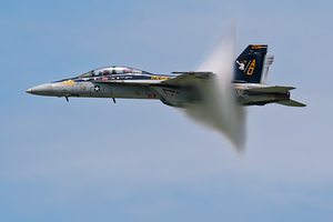 US Navy F18 Super Hornet of VFA-106 The Gladiators