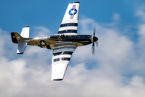 North American Aviation P-51D Mustang - Quick Silver Print