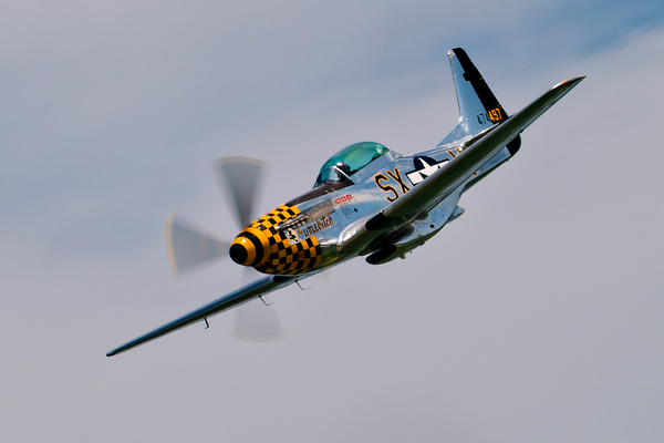 P-51 Mustang - Little Witch Print