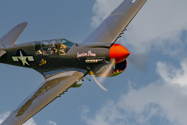 Curtiss P-40 Warhawk - American Dream Print