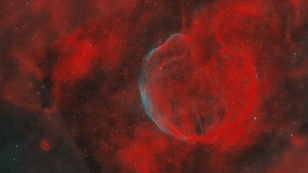 The Garlic Nebula CTB-1 Print