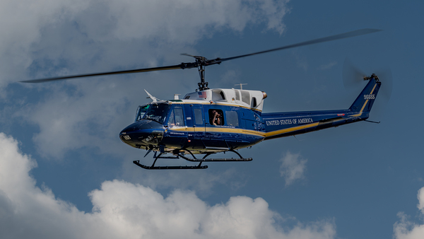 US Air Force Bell UH-1N of the 316th Operations Group Print