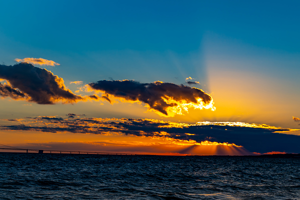 Sunset on Mackinac Island Print