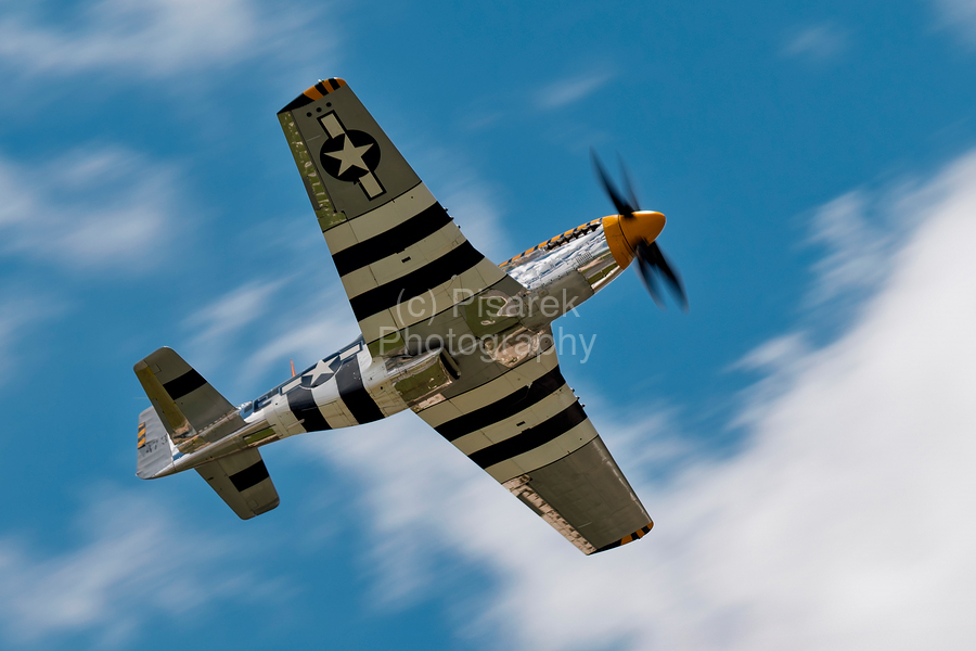 North American Aviation P-51 Mustang Bald Eagle  Print