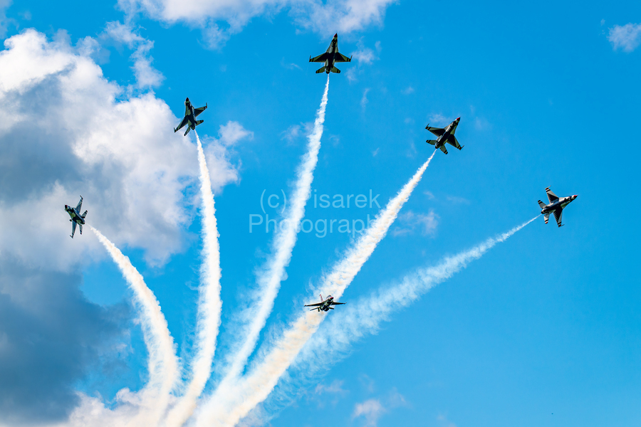 USAF Thunderbirds - Delta Break  Print