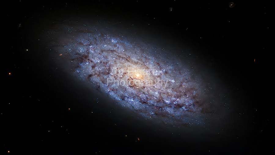 NGC5949 Dwarf Galaxy  Print