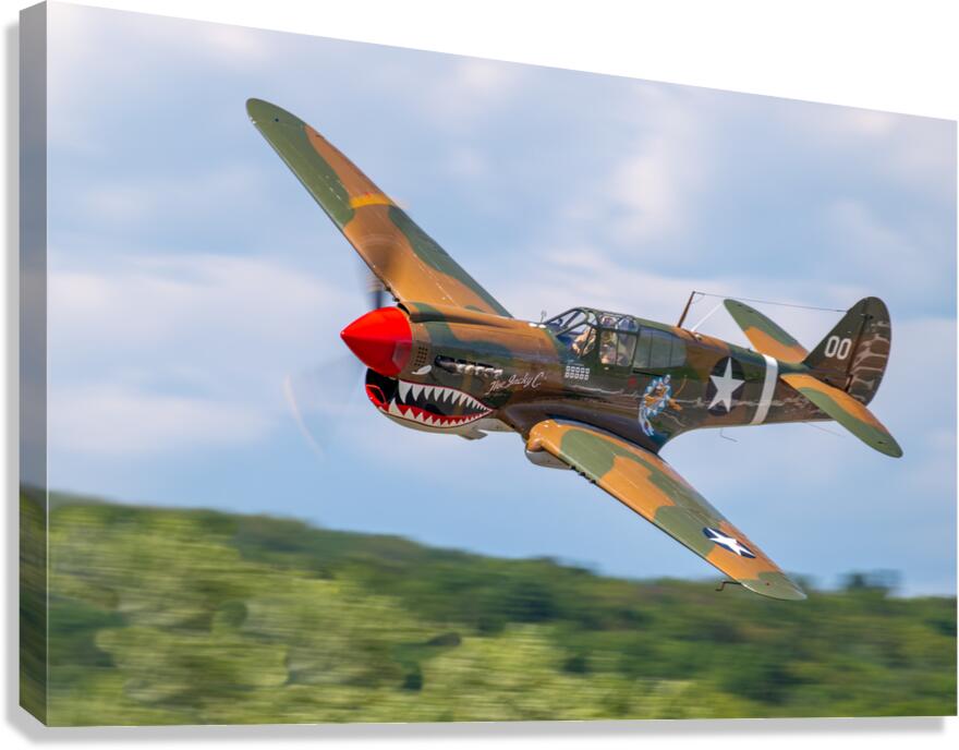 Curtiss P-40 Warhawk Canvas Print
