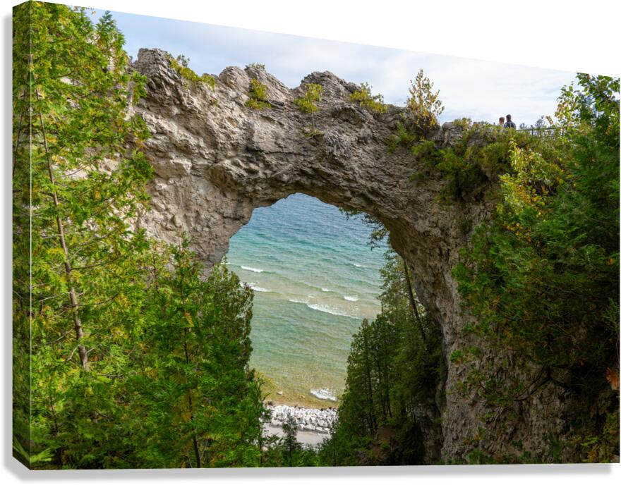 Arch Rock Canvas Print