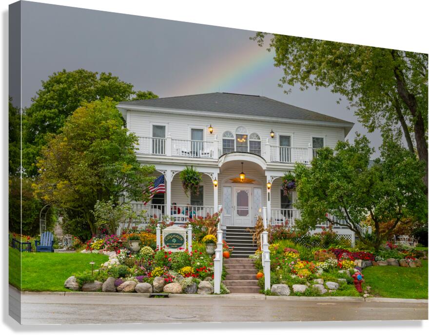 The Cloghaun Bed and Breakfast Canvas Print