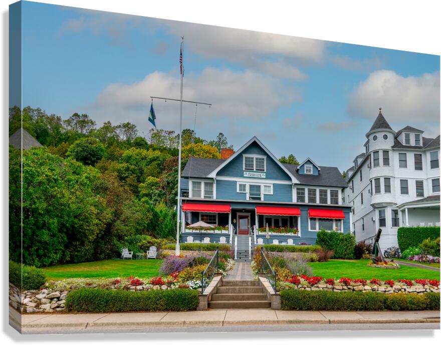 The Mackinac Island Yacht Club Canvas Print