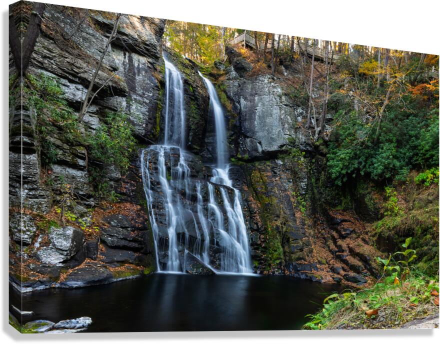 Bushkill Falls Canvas Print