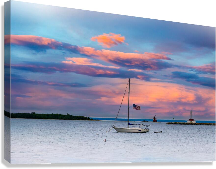 At Anchor Canvas Print