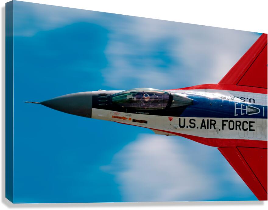 United States Air Force F-16  Viper Canvas Print