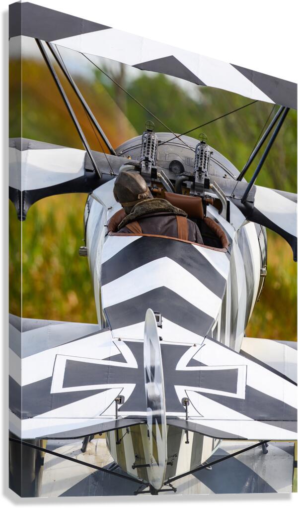 German Fokker Dr.1 Triplane Canvas Print