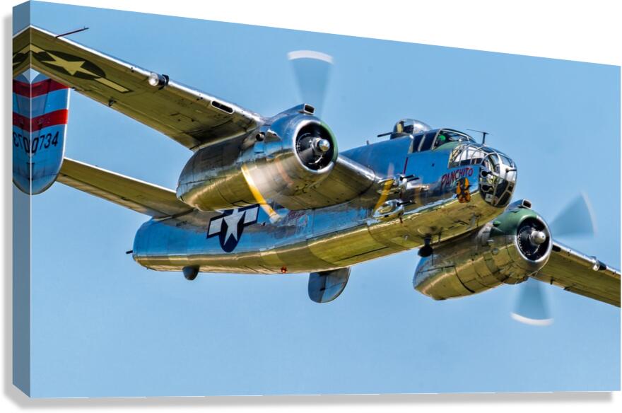 North American Aviation B-25 Mitchell - Panchito Canvas Print