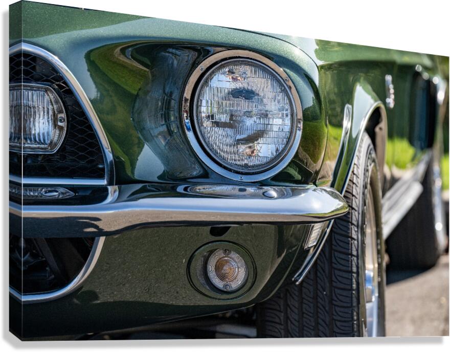 1968 Ford Shelby GT500KR Mustang Canvas Print