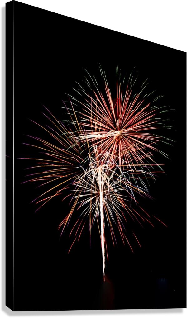Fireworks Canvas Print