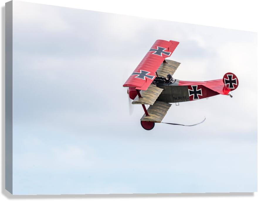 Fokker Dr.1 Triplane Canvas Print