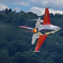 F-16 in a High Performance Turn