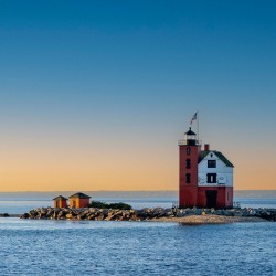 The Lighthouse near Mackinac Island