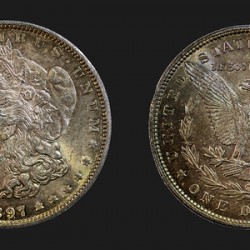 1897 United States Morgan Silver Dollar