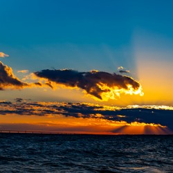 Sunset on Mackinac Island