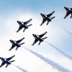 USAF Thunderbirds   Delta Formation
