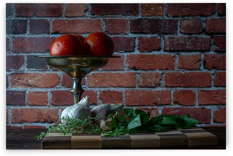 Tomatoes by a Window by Pisarek Photography