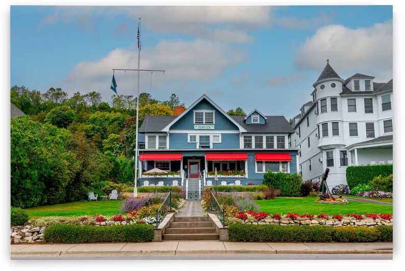 The Mackinac Island Yacht Club by Pisarek Photography