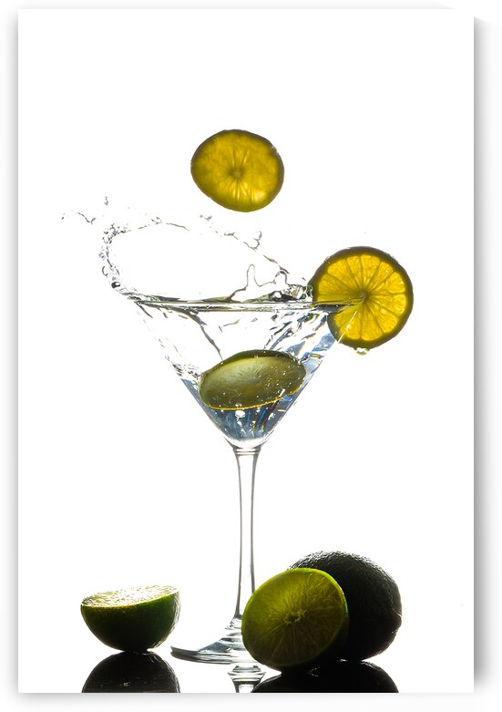 Martini and Limes by Pisarek Photography