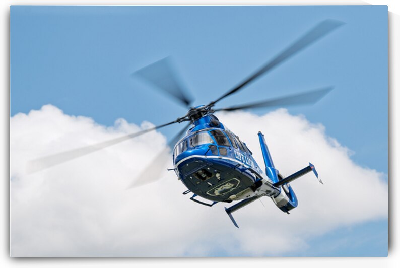 Airbus EC 155B1 of Penn State Healths Life Lion Medevac Fleet by Pisarek Photography