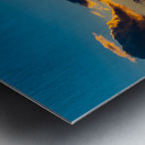 Sunset on Mackinac Island Metal print