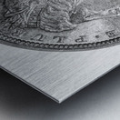 1897 Morgan Silver Dollar Metal print