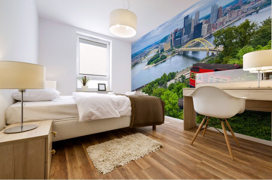 Pittsburgh PA Mural print