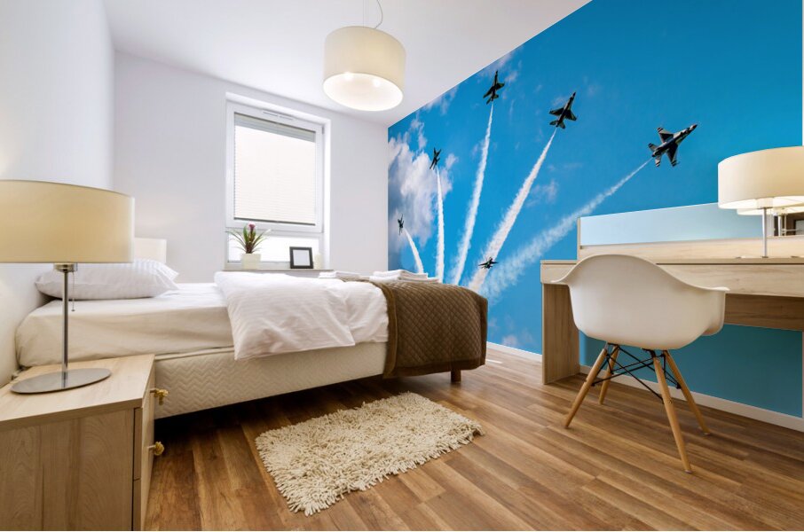 USAF Thunderbirds - Delta Break Mural print