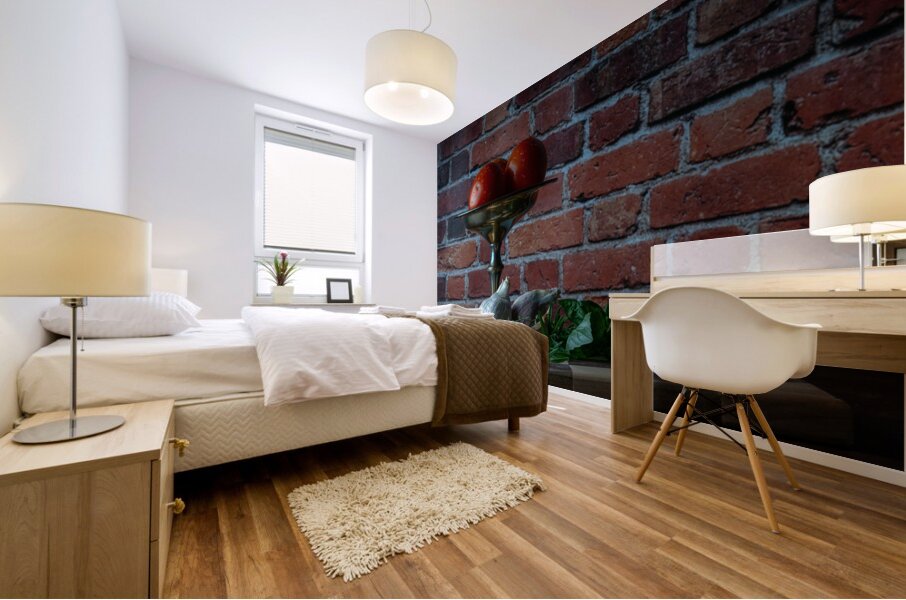 Tomatoes by a Window Mural print