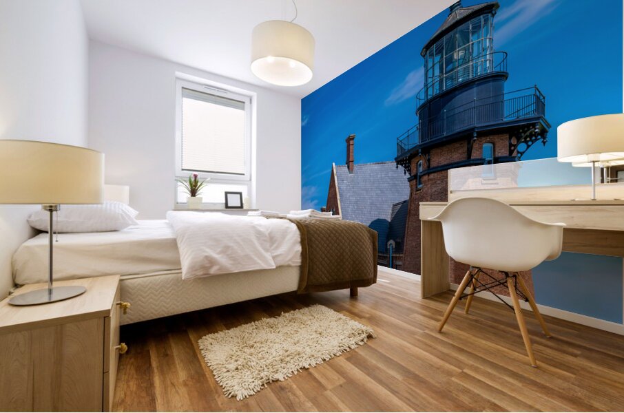 Block Island Southeast Light Mural print