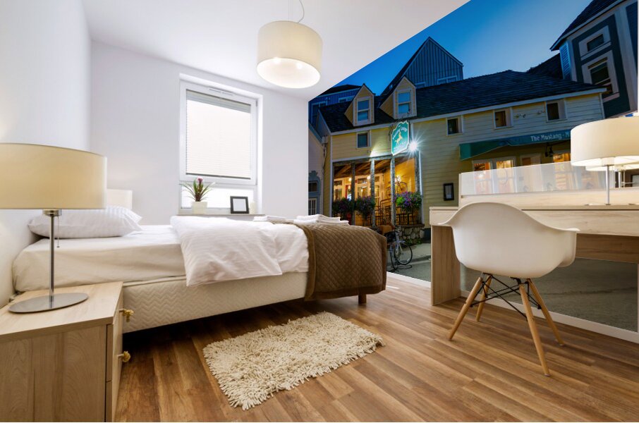 The Mustang Lounge Mural print