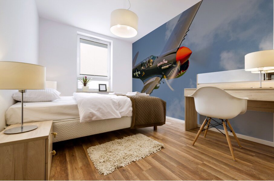 Curtiss P-40 Warhawk - American Dream Mural print