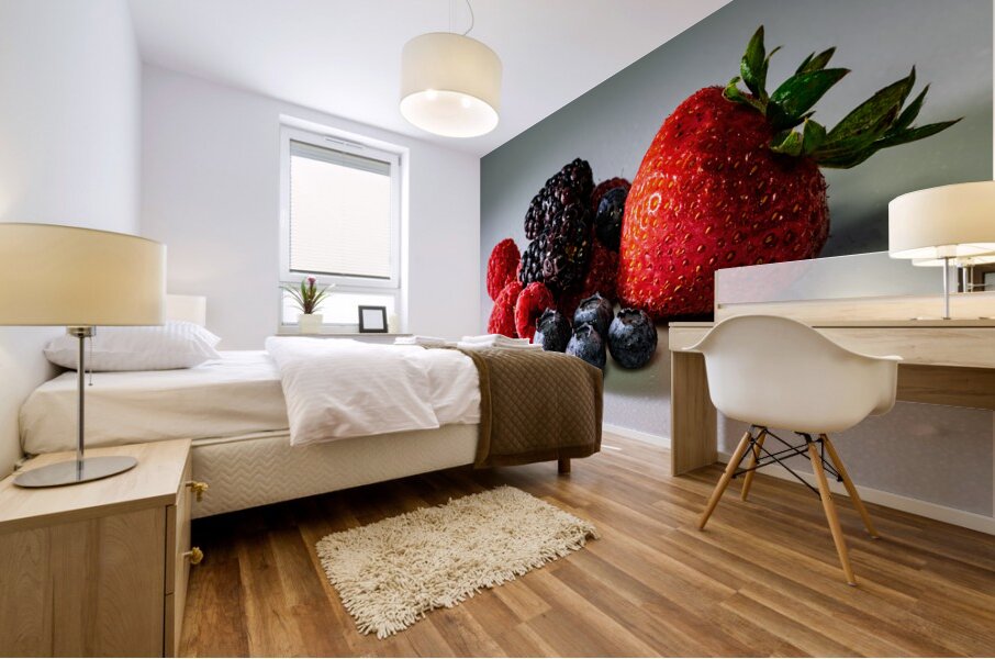 Berries Mural print