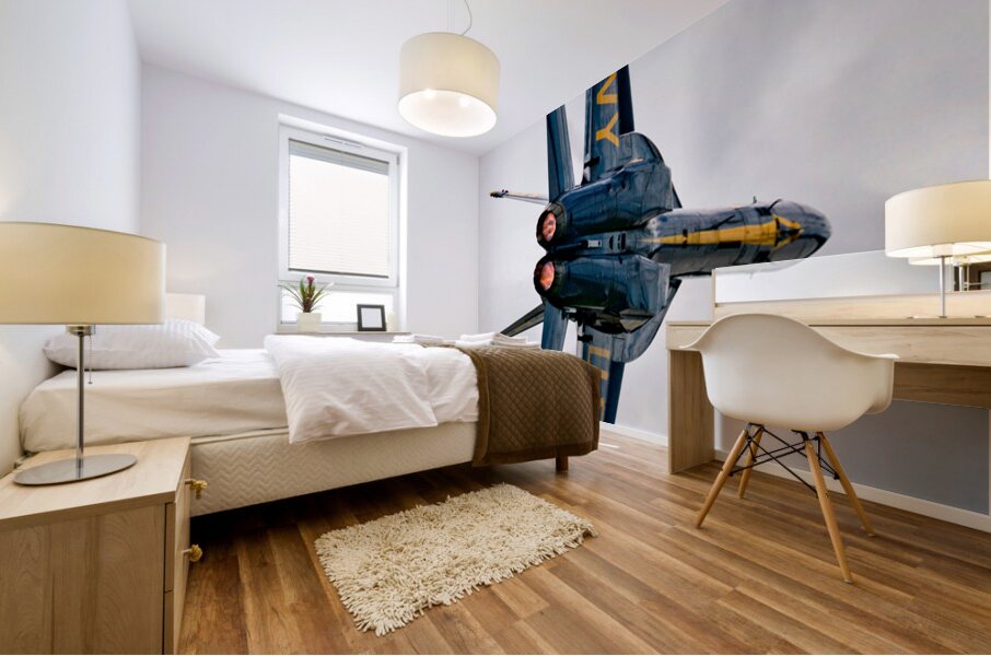 US Navy F-18 Super Hornet - Blue Angels Mural print