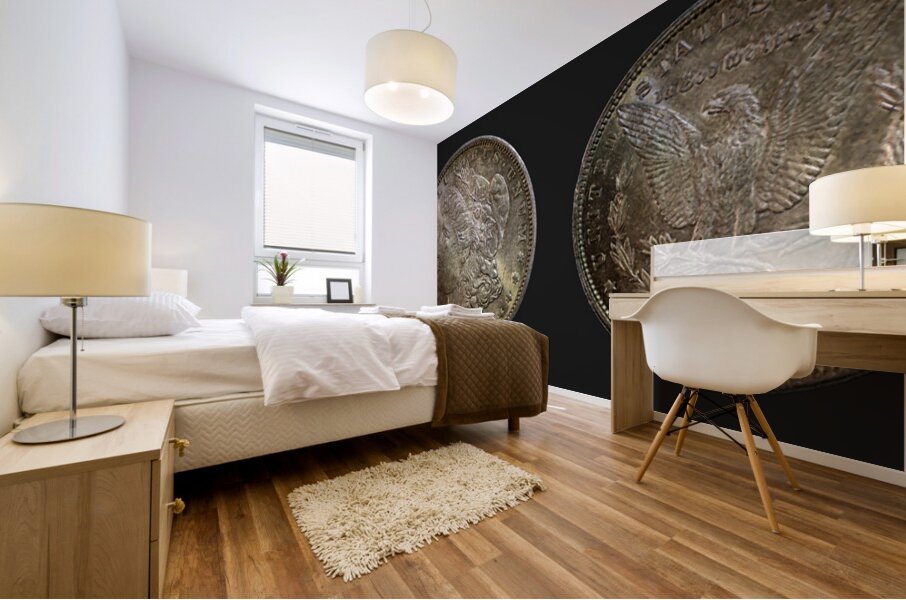 1897 United States Morgan Silver Dollar Mural print