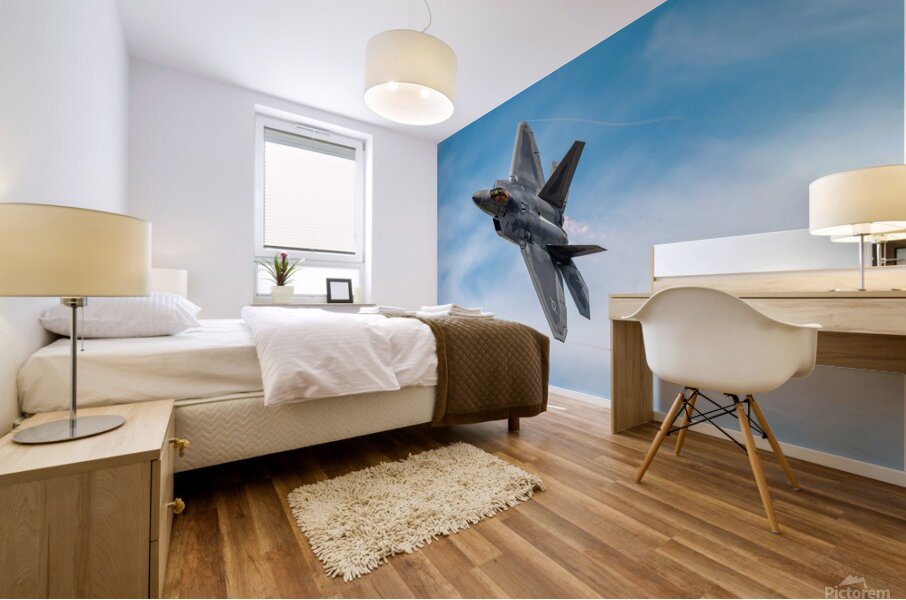 Lockheed Martin F-22 Raptor Mural print