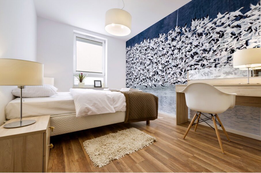 Snow Geese Migration Mural print