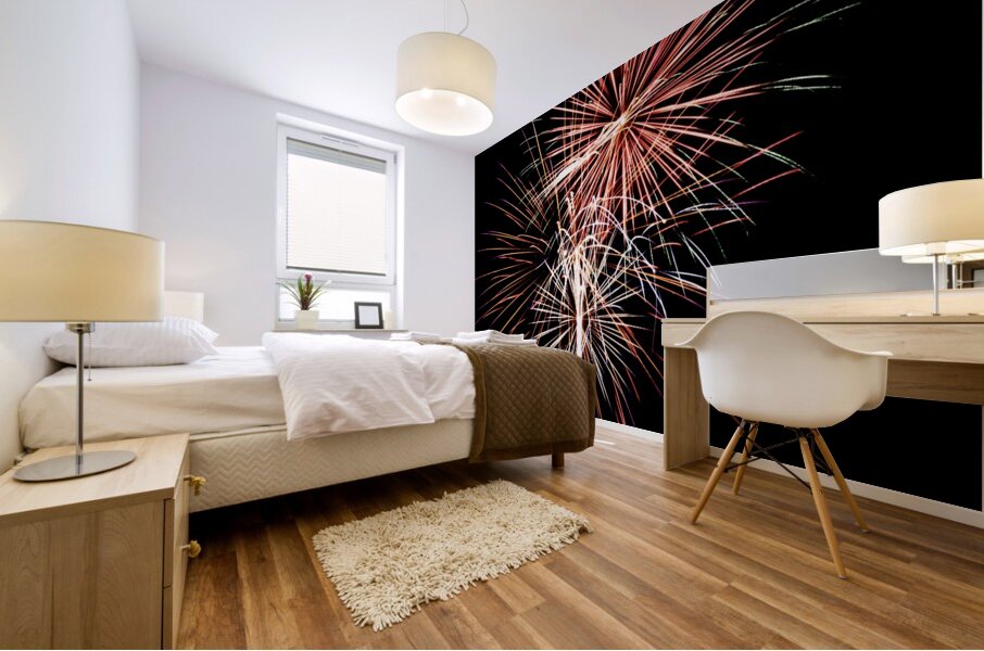 Fireworks Mural print