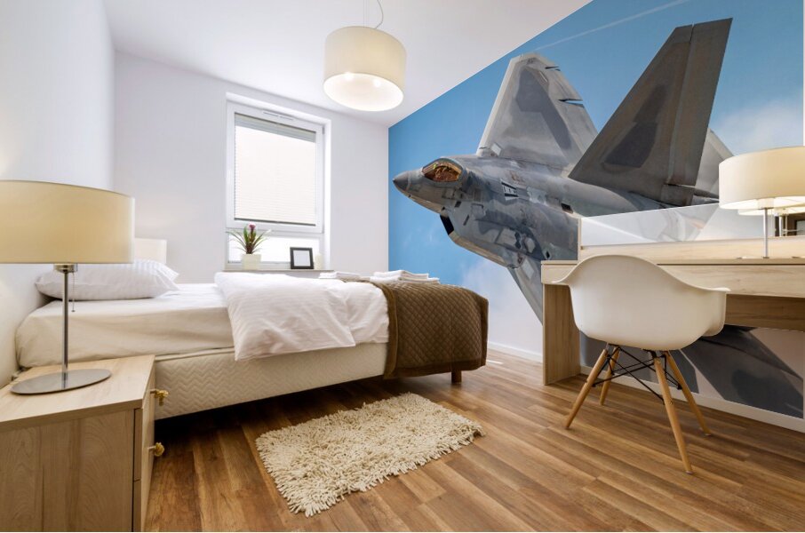 Lockheed Martin F-22  Mural print