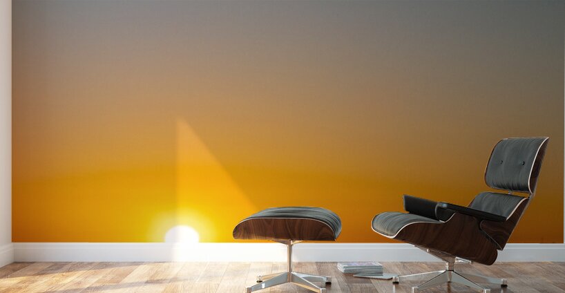 Sunset and Solitude Wall Murals
